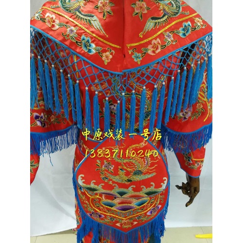 戏曲戏剧 武旦刀马旦女将服装 女改良靠 穆桂英杨排风女将军