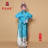 中原戏装戏曲青衣披花褶子戏剧京越剧演出服装花旦回纹花边青衣披