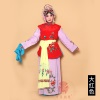 中原戏装戏曲丫鬟短坎肩小旦京戏剧花旦服装俏花旦演出服女短坎