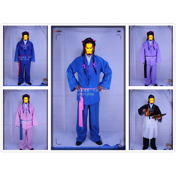 税戏剧服装戏曲茶衣服装京剧豫剧越剧丑角娃娃衣武大郎服装舞台