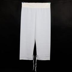 中原戏装彩裤古装戏曲服装素彩裤戏剧小生练功裤古代男女灯笼裤