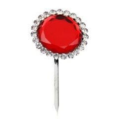 中原戏装戏曲双光水钻宝石花额头大小泡子填空青衣花旦角头饰点绸