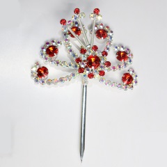 中原戏装戏剧戏曲化妆用品头饰花旦青衣小姐头饰双光七彩太阳花