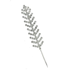 中原戏装戏曲鱼刺鱼骨头古装头饰青衣花旦包头水钻头面压鬓簪麦穗