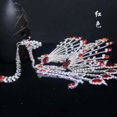 中原戏装戏剧戏曲木钻正凤戏剧用品京剧豫剧花旦小姐头面头饰大凤