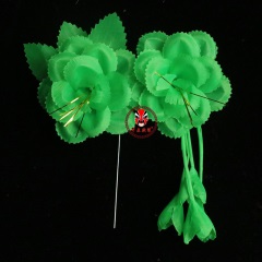 中原戏装戏曲戏剧鬓花京剧豫剧越剧旦角头饰青衣花旦小姐新款双朵