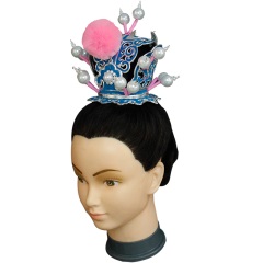 中原戏装戏曲紫金冠督子头京越剧舞蹈古装影视贾宝玉头饰帽太子顶