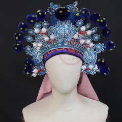 中原戏装软扎巾京剧服装戏曲用品戏曲服装戏剧用品武生武将大列子