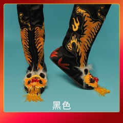 中原戏装川剧变脸专用虎头靴虎头鞋子戏曲戏剧舞台表演变脸专用鞋