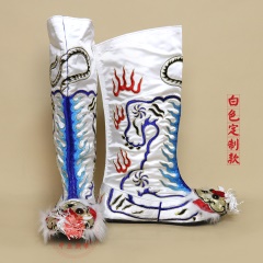中原戏装川剧变脸虎头靴虎头鞋子变脸道具戏曲剧舞台表演变脸专用