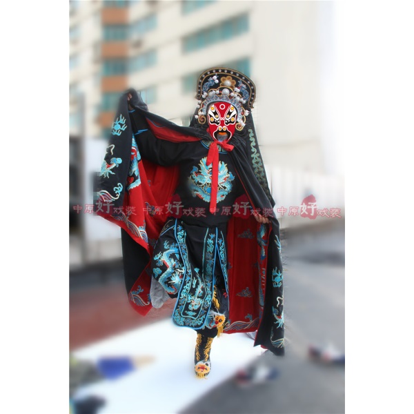 川剧变脸服装全套高档变脸服双面变脸披风变脸头盔帽子盔头虎头靴