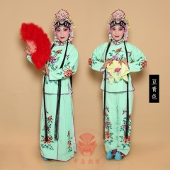 中原戏装袄裙裤京剧卖水小衣包古装戏剧花旦戏服丫鬟衣小旦衣好绉