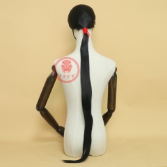 中原戏装戏曲花旦假发戏剧京剧越剧古代小姐发饰虞姬古装发头套