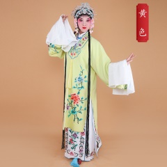 中原戏装大牡丹花女披京豫剧戏曲服装演出影视花旦青衣好绉女披