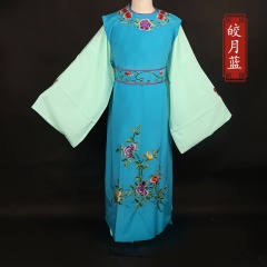 中原戏装戏剧黄梅戏曲服装影视小生宝玉才子装小生背心圆领小生坎