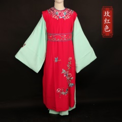 中原戏装戏剧黄梅戏曲服装影视小生宝玉才子装小生背心圆领小生坎